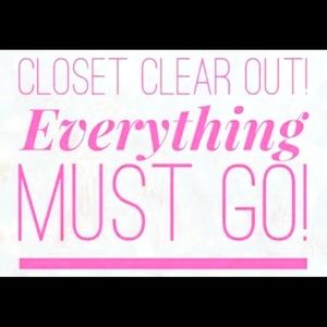 Everything must go! Please make an offer. 💕